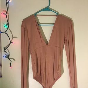 Pink Nude Bodysuit